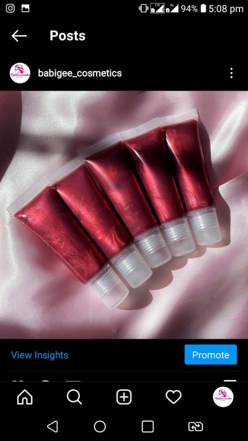 Red Butterfly Lipgloss$ 200