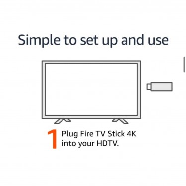 Fire TV Stick 4K W/ Alexa Voice Remote (Latest)