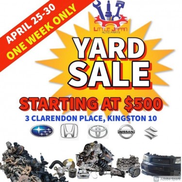 DREAM MOTORS/LITTLE JAPAN YARD SALE