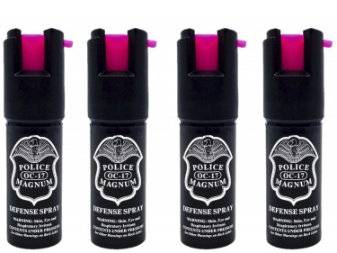 Police Magnum Pepper Spray 1/2oz With Safety Lock