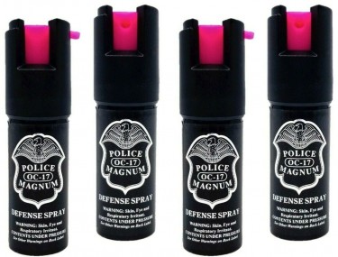 Police Magnum Pepper Spray 1/2oz With Safety Lock