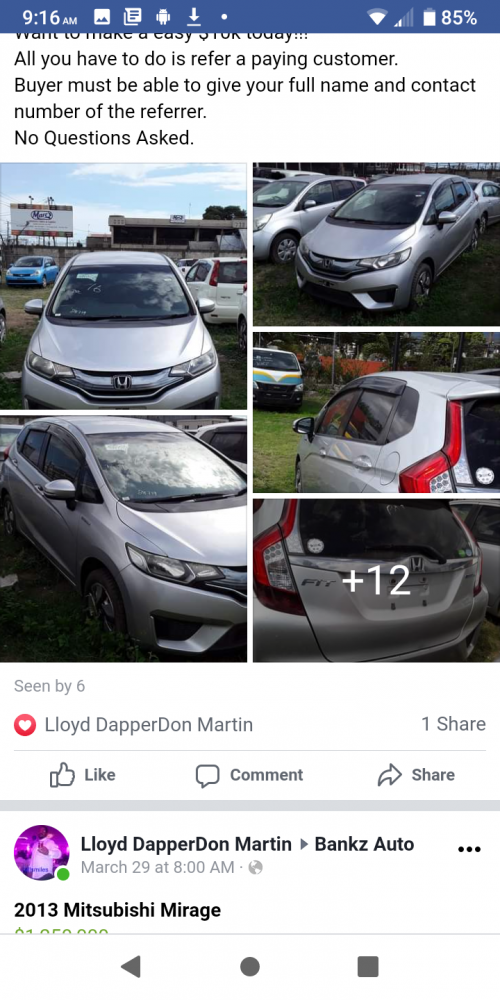 2014 Honda Fit Fully Driving Papers Ready Ac Rimz