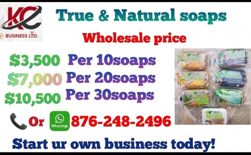 Wholesale Prices True & Natural Soaps