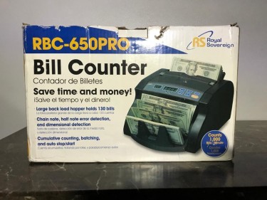 RBC-650 Pro Electric Money Counter