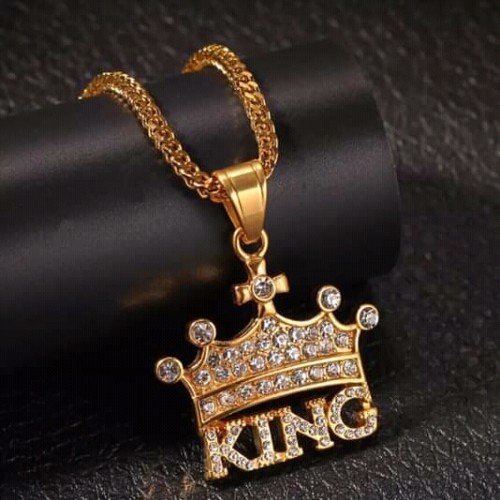 King Pendant Necklace