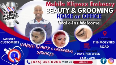 Home Or Office Beauty Care-Haircuts, Lashes&Brows