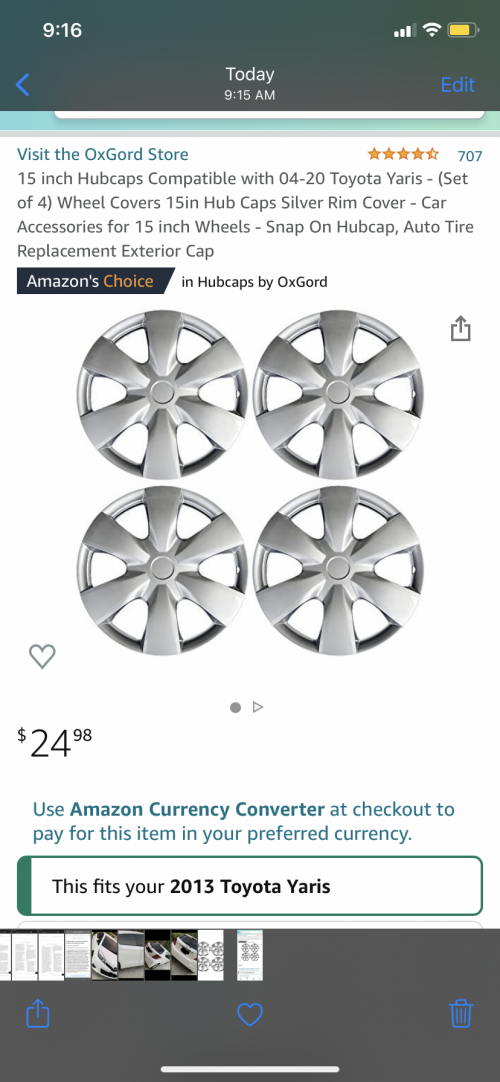 15 Inch Hubcaps Compatible - (Set Of 4)