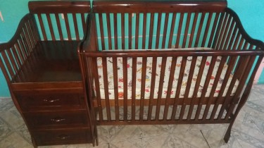 Wooden Baby Crib