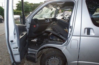 Toyota Hiace Crash
