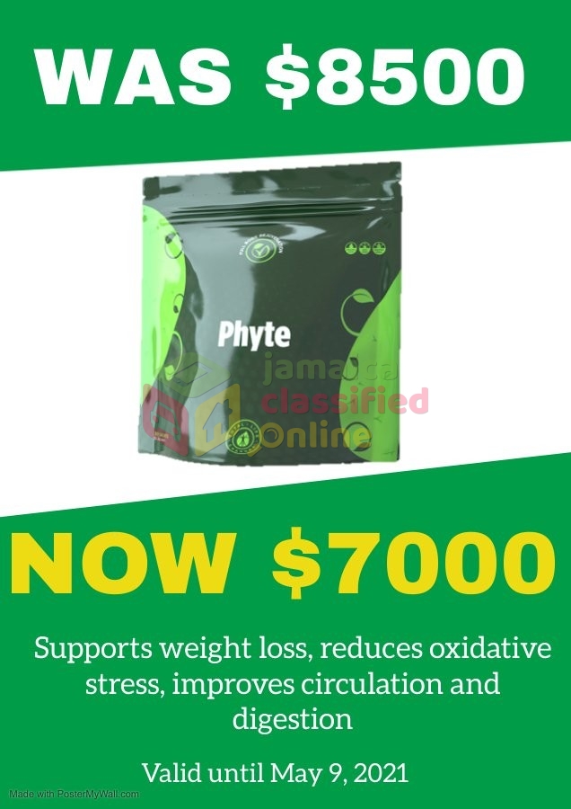 Phyte (1 Month Supply) for sale in Montego Bay St James - Healthcare ...