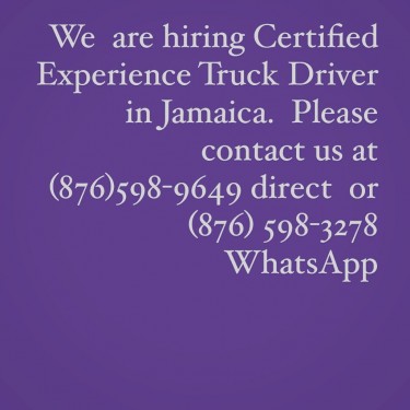 Seeking Truck Driver
