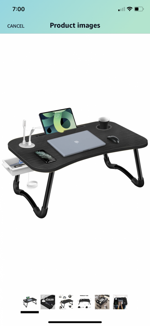 USB Foldable Portable Laptop Desk