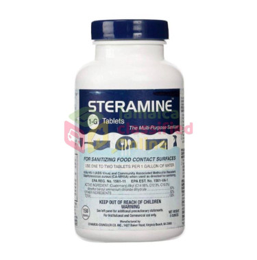 Steramine 1-G Food Safe Sanitizer (1 Bottle)