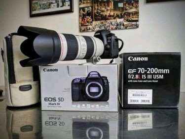 Canon Eos 5d Mark Iv With Lens 