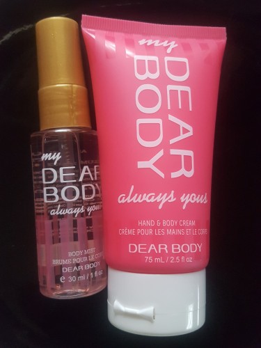 My Dear Body Body Mist, Hand And Body Cream
