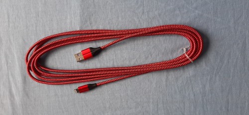 10ft Braided IPhone Charging Cable