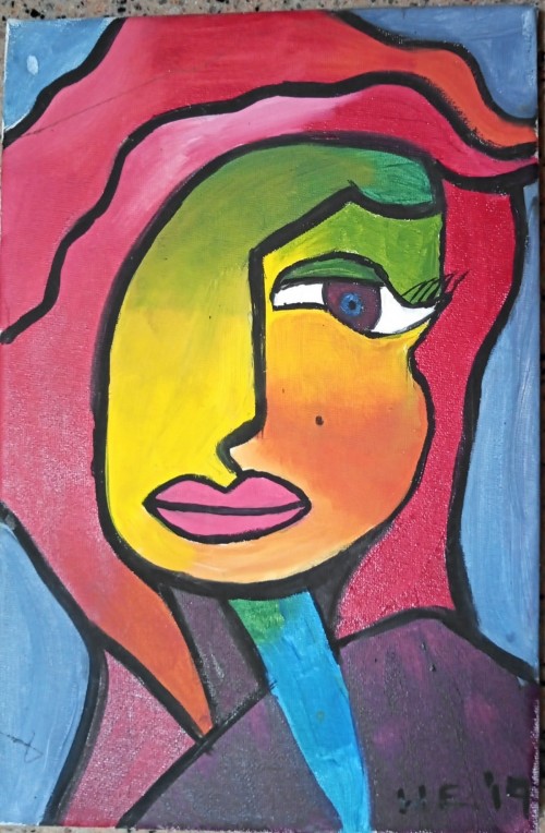 The Face (Painting Portrait)