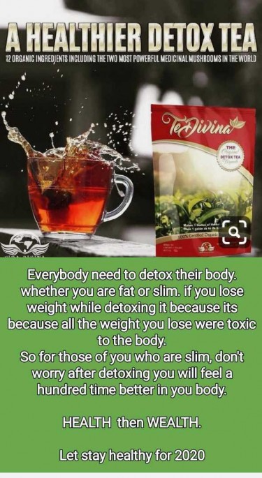 Tedivina Detoxing Tea N Supplements