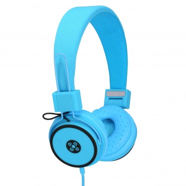 Moki Hyper Blue Wired Headphones 