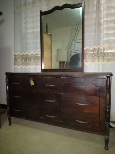 Antique Type Mahogany Dresser 