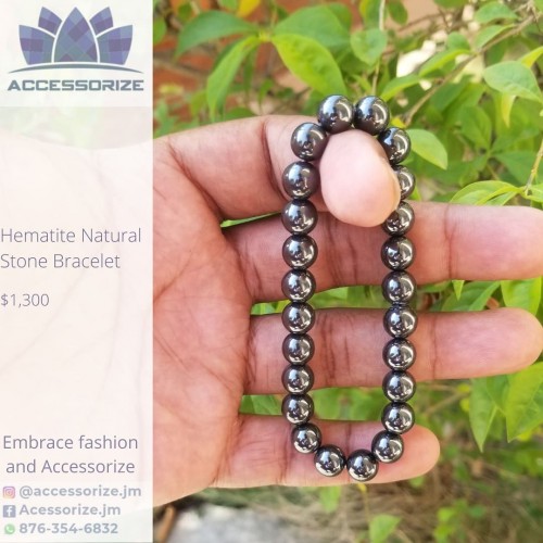 Hematite Natural Stone Bracelet