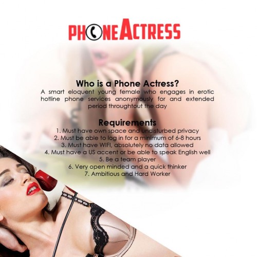 Phone Actresses Needed