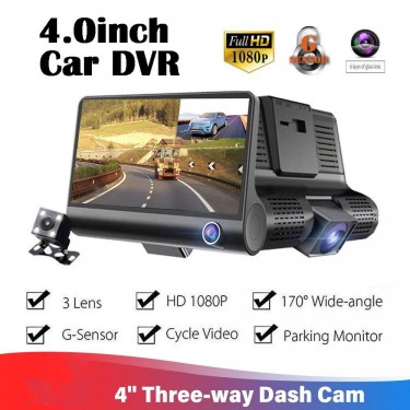 3 Way Dash Camera