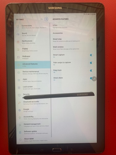 10.1” Full HD Screen Samsung Galaxy Tab A With S-P