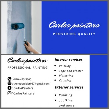 Need A Professional Painter Contact Carlospainters