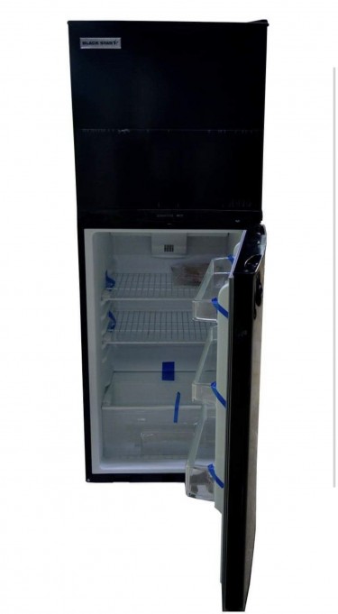 Black 7 Cu. Refrigerator - Clean - Needs Motor
