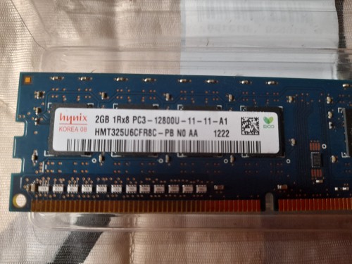 2GB(2x1) Hynix DDR3 Ram