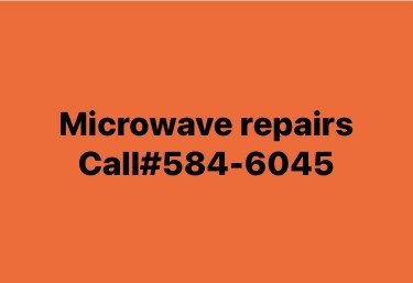 Microwave Repairs 