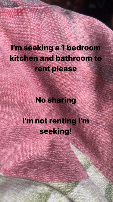 I’m Seeking A 1 Bedroom Kitchen And Bathroom 