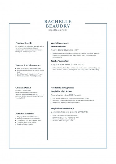 Professional Made Resume And Business Cards