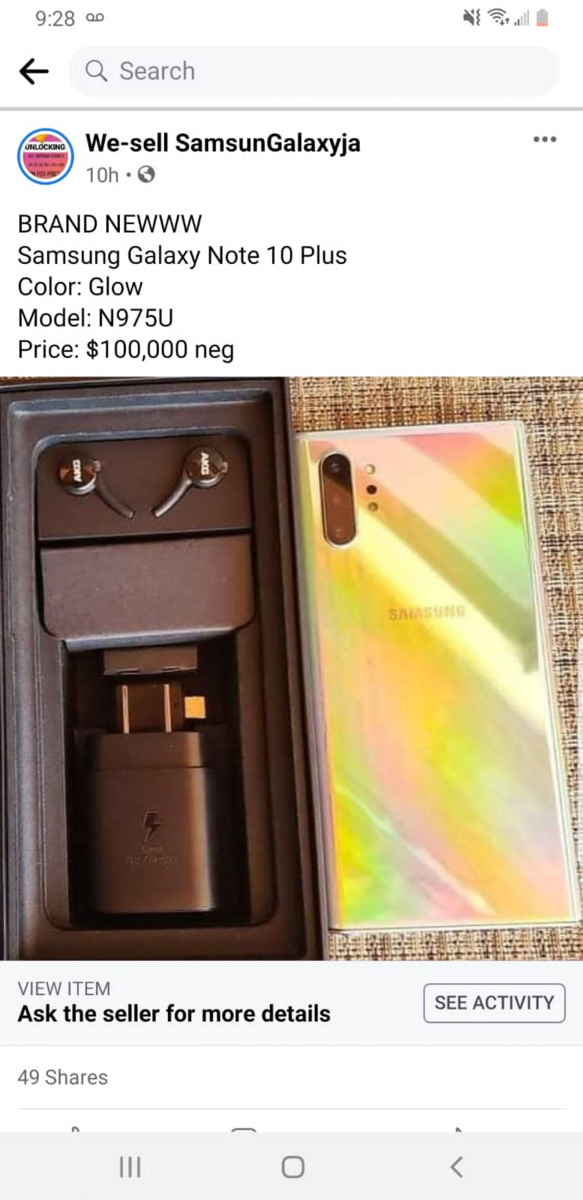 note 10 for sale near me