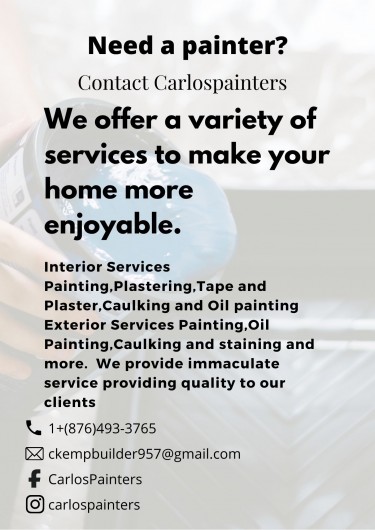 Interior And Exterior Painting Services And More.
