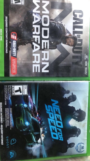 Pair Of Xbox One CDs