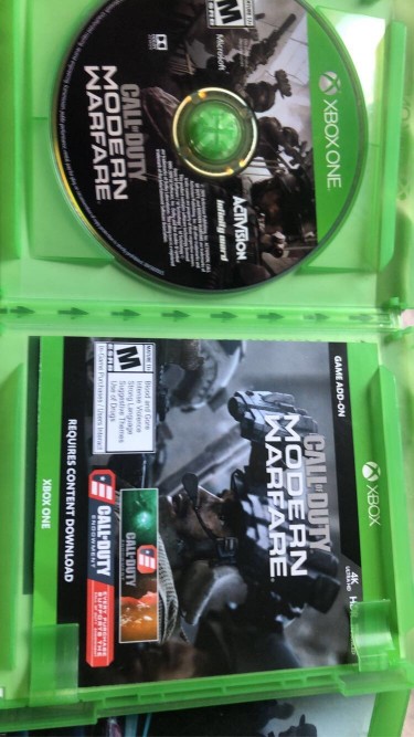 Pair Of Xbox One CDs