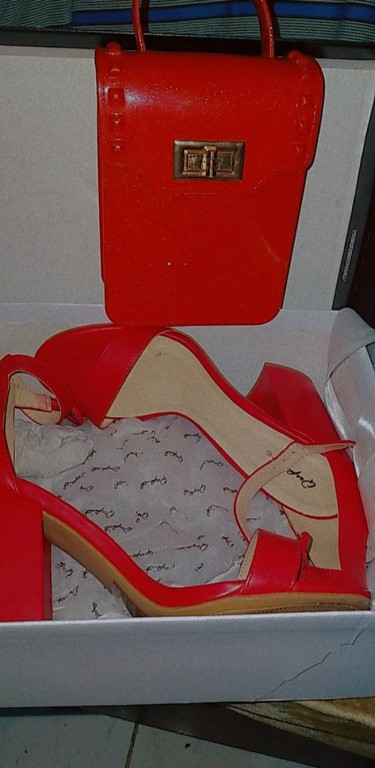 Qupid Red High Heels Mini Purse For Sale In Old Harbour St Catherine