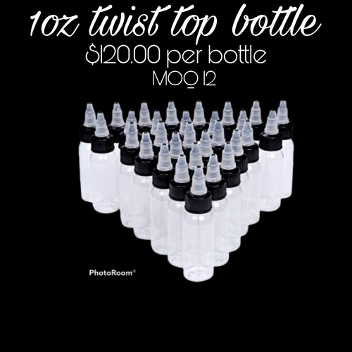 1oz Twist Top Bottle