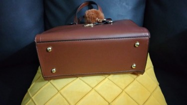 Brown Satchel Handbag