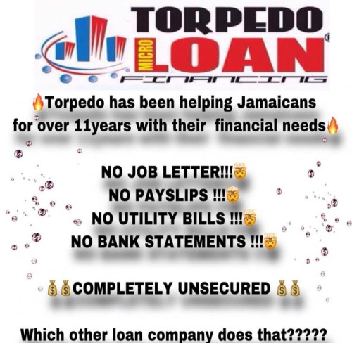 TORPEDO LOAN‐------No Collateral No Guarantor