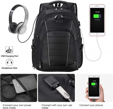 Laptop Backpack, Extra Large 17 Inches