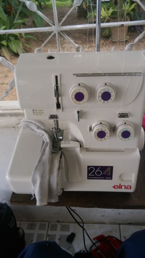 Elna American Made 4thread Serger Sewing Machine