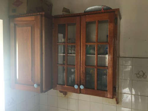 Hardwood Kitchen Cabinet