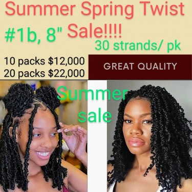 Spring Twist Hair 