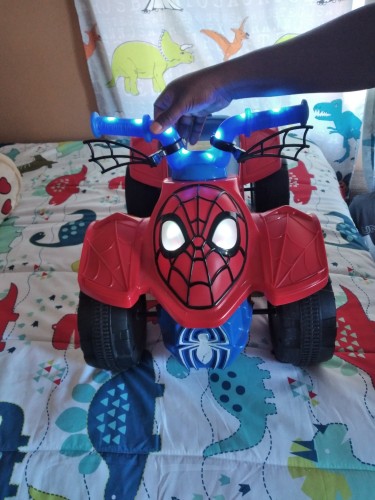Rechargeable Toddler Spiderman Bike 