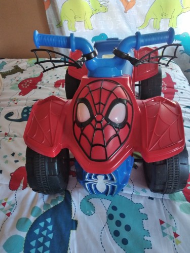 Rechargeable Toddler Spiderman Bike 