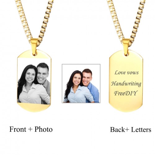 Customized Picture Name Chain