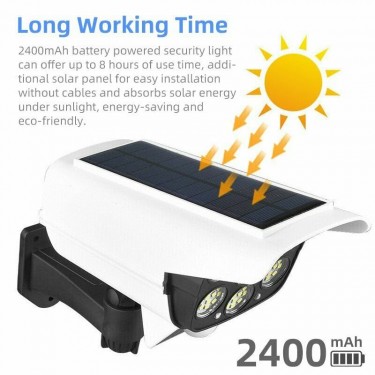 Solar Light Decoy Camera